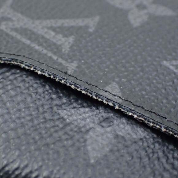 Louis Vuitton Bifold Card Case Monogram Eclipse Organizer de Poche Men's M61696